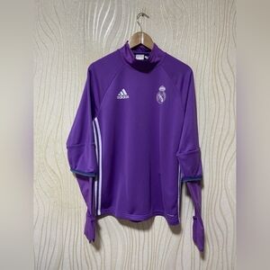 adidas Purple Real Madrid Training Top